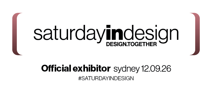Saturday in Design 2026 Official Exhibitor