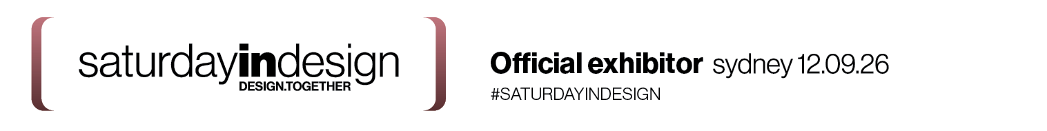 Saturday in Design 2026 Official Exhibitor